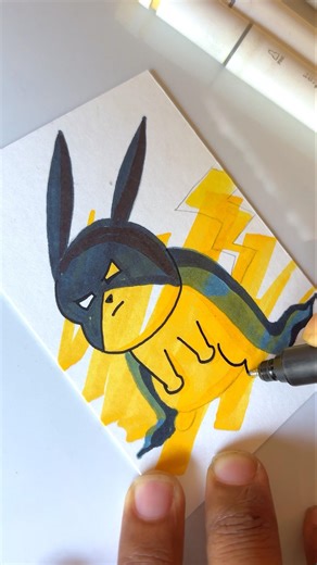 Pikachu bat look 😎
