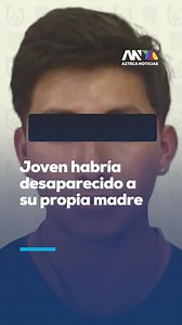 🚨Joven denuncia desaparición de su madre en CDMX y termina detenido por el caso Fernando “N”, de 22 años, acudió ante autoridades para denunciar la desaparición de su madre, Teresa Guadalupe Molina Hernández, quien no era vista desde el pasado 25 de abril en la alcaldía Venustiano Carranza. Sin embargo, durante las investigaciones comenzaron a surgir inconsistencias en la versión del joven. Análisis de cámaras de seguridad y registros telefónicos contradijeron su testimonio. Además, durante un