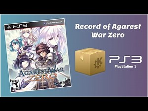 Record of Agarest War Zero PKG PS3