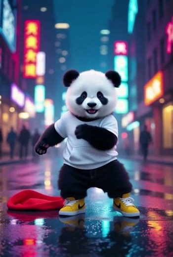 Panda Dancing Like a Pro 😂🐼