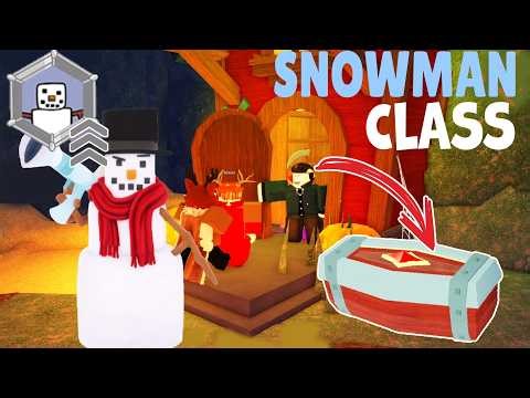 How to Complete Halloween Maze With Snowman Class in 99 Nights in the Forest | Roblox