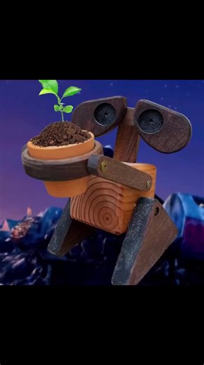 Woodworking Project Woodworking Plans Make money woodworking Walle plant holder DIY Free Plans for this project and EVERYTHING else we build on WhosTheVoss https://youtu.be/u58efE3G00s?si=ZtfS6-Jeiwmk-uJq