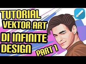 Cara Membuat Vektor Di infinite Design Untuk Pemula (Bagian Lineart)
