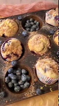 Blueberry muffin recipe with soft texture and amazing flavor