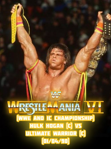 WrestleMania 6 Highlights: Hogan vs. Ultimate Warrior Showdown