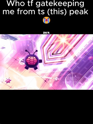 Who was gatekeeping me from this peak 😭#geometrydash #geometry #dash #fyp #edit #level #alien #aliens #game