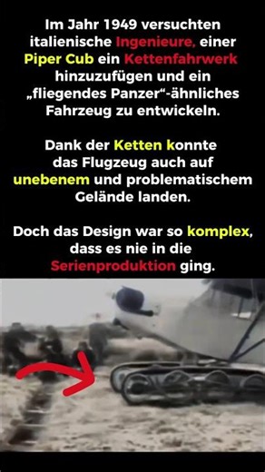 Das Projekt „Fliegender Panzer“ #ww2