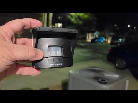 TECKNET Solar Wireless Driveway Alarm