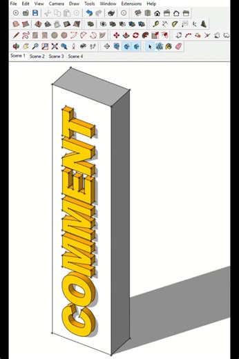 3D Modelers… This One’s for You #sketchup #sketchuptutorial