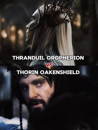 king vs king? #thranduil #thranduiledit #kingthranduil #elvenking #thranduiloropherion #thranduilgreenleaf #thranduiltok #thorin #thorinoakenshield #thehobbit #leepace