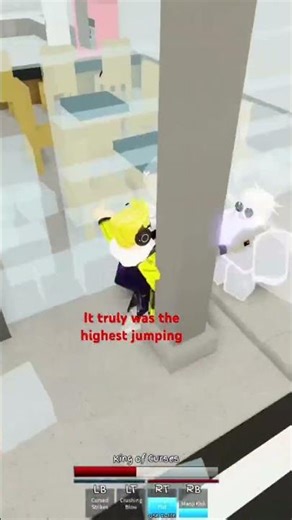It truly was the highest jumping #roblox #jujutsukaisen #jujutsushenanigans #jumping