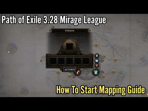 Path of Exile 3.28 Mirage League, How To Start Mapping Guide
