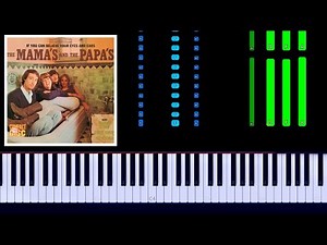 The Mamas & The Papas - California Dreamin' Piano Tutorial