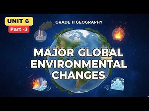 GRADE 11 GEOGRAPHY UNIT 6|PART 3| ENVIRONMENTAL DEGRADATION & SUSTAINABLE DEVELOPMENT