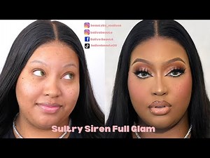 How to Master the Sultry Siren Glam Look | Step-by-Step Makeup Tutorial