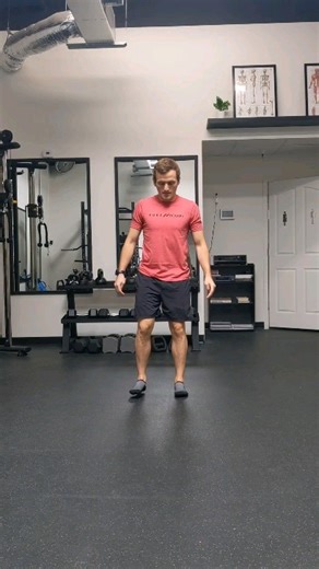 Dr. Mark Heisig | Healthy on Purpose on Instagram: "🩺The Fukuda Stepping Test was originally used as a vestibular test, but we're finding it's likely more of a proprioceptive test. 😵‍💫We use this for folks with headaches, dizziness, pain, etc... The game: ➡️Find a safe open space where you won't smash your shins or stub your toes. ➡️Reach your arms out in front of you (I like to have patients overlap their hands) ➡️Close your eyes. ➡️Begin to alternate marching your knees up to 90 degrees. ➡️