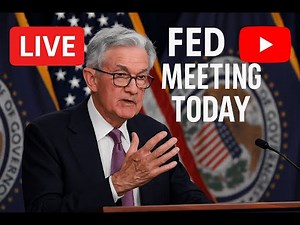 LIVE: FOMC Meeting Today – Fed Rate Decision, Powell Speech & Federal Reserve Interest Rates