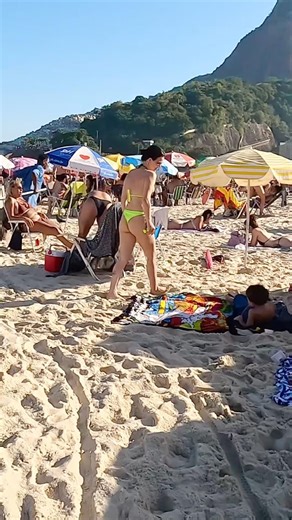🇧🇷Leblon Beach 🏝️, Rio De Janeiro, Brazil