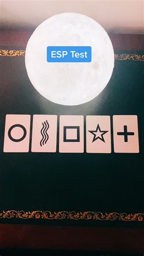 Classic ESP test! Learn with us. #psychic #esp #psychicgifts #paranormalvideos #psi #intuitiontest