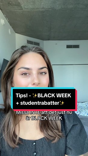 ✨ BLACK WEEK studentrabatter är här! 🥳 Med Mecenat får du inte bara de bästa Black Week-kampanjerna – du får också EXTRA rabatter som student! Missa inte chansen att spara stort 💸💕🕺🏻🪩 #BlackWeek #Mecenat #Studentrabatt 📸 @Saga Internship i 📍Miami, USA