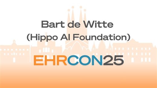 Bart de Witte @ EHRCON25 | openEHR International