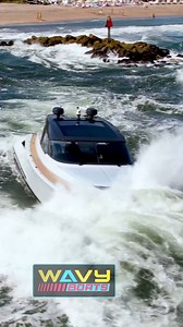 Million Dollar boat having steering issues gets hit by a massive wave at Boca Inlet! 😳 ➡️ Follow Wavy Boats for more original boat action videos! The largest boat action network across all platforms! #wavyboats #hauloverinlet #hauloverboats #haulover #boats #bocainlet #boyntoninlet #miamiriver #jupiterinlet #roughinlets | BoatsvsHaulover