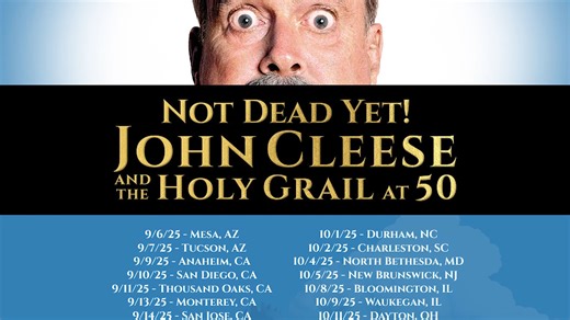 383 reactions · 36 shares | Don’t miss Not Dead Yet! – John Cleese and the Holy Grail at 50! Celebrate 50 years of Monty Python and the Holy Grail with comedy legend John Cleese, live in Daytona Beach at the Peabody Auditorium on Sep 28!  Get tickets now online at www.PeabodyAuditorium.org, www.AXS.com or in person at the Peabody Box Office. | Peabody Auditorium | Facebook