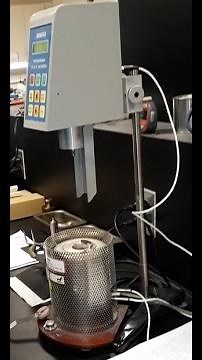 Measuring the viscosity of asphalt binder by Rotational Viscometer (RV)