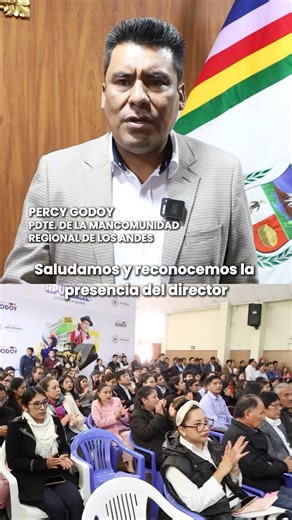 🌄 Desde las diversas regiones, #PROINVERSIÓN promueve un trabajo articulado con autoridades para sacar adelante los grandes proyectos que impulsan el desarrollo de más peruanos. Percy Godoy Medina, presidente de la Mancomunidad Regional de los Andes, saluda y reconoce este esfuerzo conjunto, destacando la importancia de seguir sumando voluntades en beneficio de las regiones. | ProInversión Perú