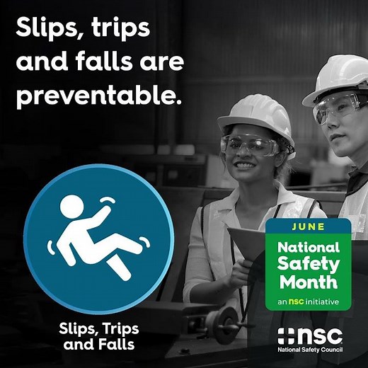 2026 National Safety Month| Preventing Slips, Trips and Falls