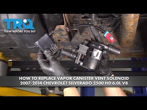 How to Replace Vapor Canister Vent Solenoid 2007-2014 Chevrolet Silverado 2500 HD 6.0L V8