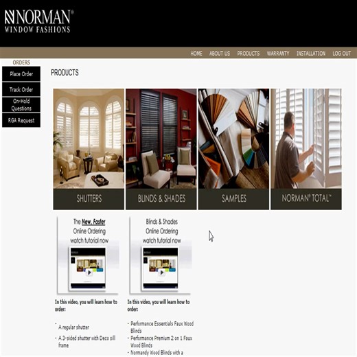 Norman Roman Shades