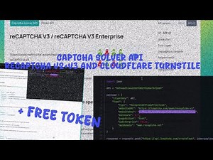 Captcha Solver API: Bypass ReCaptchaV2-3 And Cloudflared Turnstile 🎃