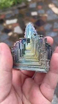 Discover bismuth, and it has nothing to do with Paul! #minerals #geology #science