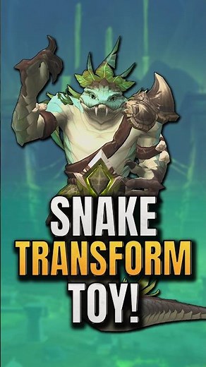 Snake Transformation Toy! Get This in 12.1 | WoW Midnight