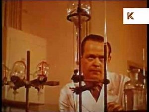 Late 1950s/ Early 1960s Laboratory Science, Colour Archive Footage