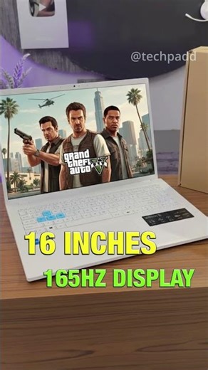 This White Gaming Laptop is a MONSTER 😈 RTX 4050