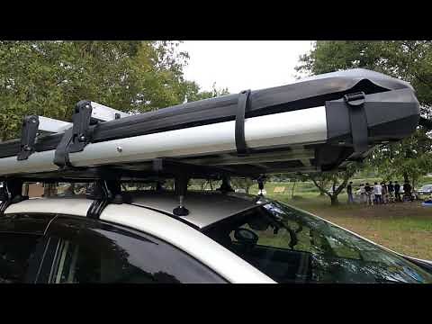 【車上泊】愛車 スバル XV にルーフテント設置した！