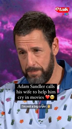 Adam Sandler reveals his secret to doing emotional scenes in his movies - he calls his wife! 📱 We talked to Sandler about his new film, ‘Spaceman.’ #AdamSandler #JackieSandler #emotional #cute #interview #movie #Spaceman #Netflix #CareyMulligan | etalk
