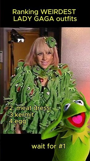Ranking Lady Gaga's Wildest Outfits Ever #ladygaga #fashion #shorts #viral #fyp #redcarpet