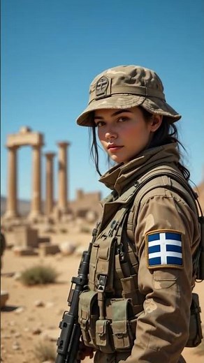 🇬🇷 Greece's Brave Female Soldiers: A Story of Courage and Dedication #femalearmy #army #greece