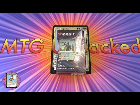 Core Set 2021 Basri Planeswalker Deck Unboxing
