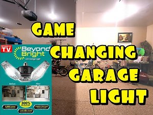 BEYOND BRIGHT GARAGE LIGHT | REVIEW/COMPARISON
