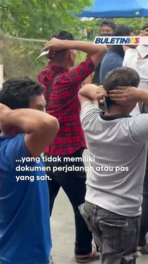 OPERASI BERSEPADU | JIM Gempur Lokasi Tumpuan Warga Asing Di Klang