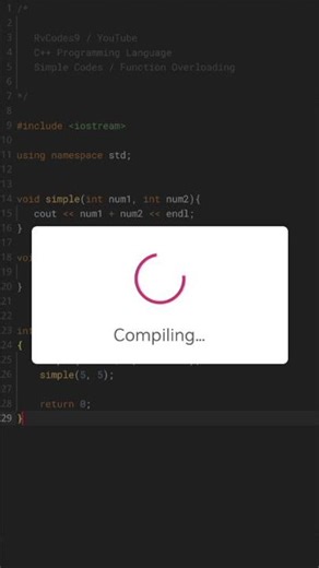 C++ Function Overloading