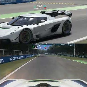 McLaren F1 2025 vs Koenigsegg Jesko at Monza