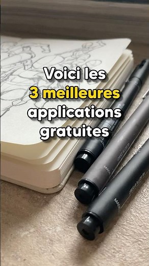 3 applications gratuites pour dessiner ✍️✨