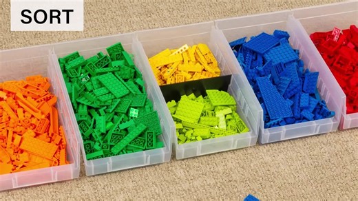 Akro-Mils Plastic Nestable Shelf Bins/ Storage Totes, 12 in. x 8 in. x 4 in. Clear, (12-Pack) 30150