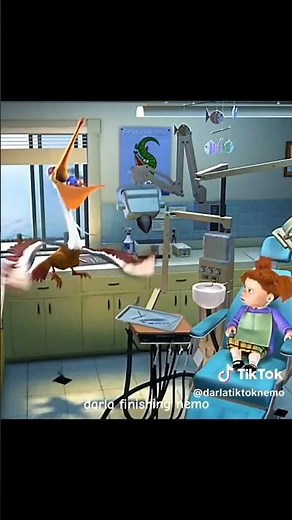 Finding nemo Darla screaming darla vs bird a scream Darla on nemo nemo aquarium pixar