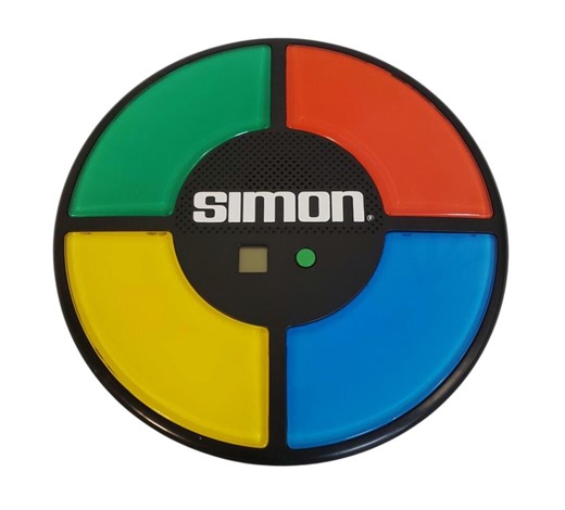 Hasbro Simon Electronic Memory Game, Tested, Works Well - Etsy